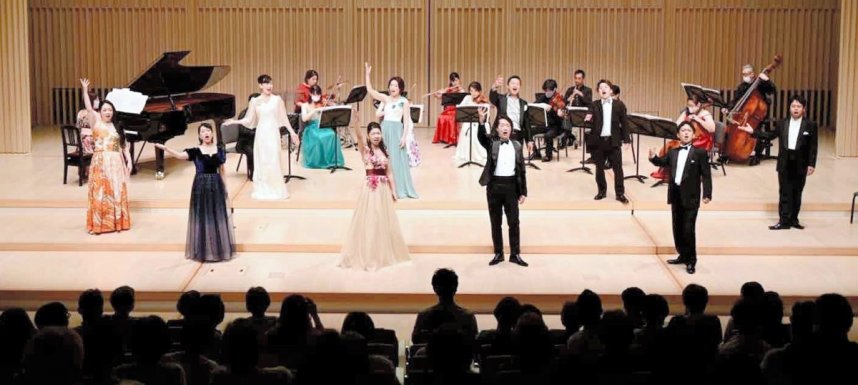 瀬戸内オペラダージョの公演の一幕（資料）