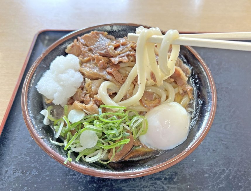 温玉肉ぶっかけうどん