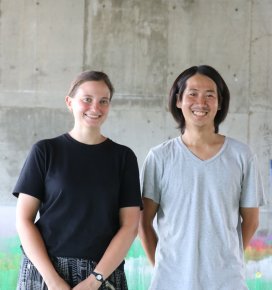 アレクサンドラ・コヴァレヴァさん&佐藤敬さん/KASA