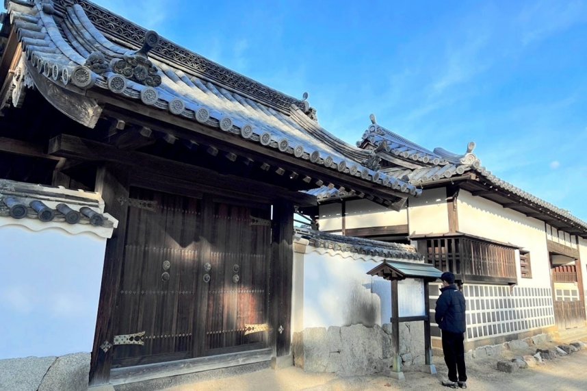 江戸時代に整備された数少ない神主の住宅「猪熊邸」＝香川県東かがわ市松原