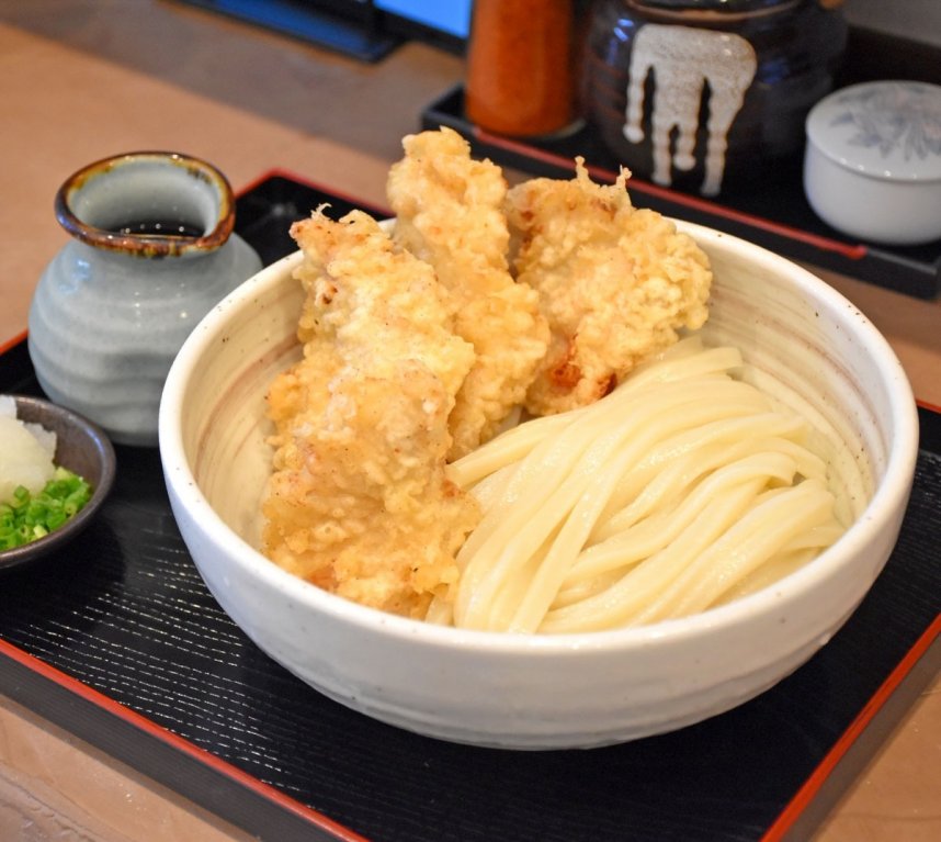 冷／かしわ天ぶっかけ
