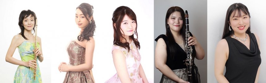 左から高市紀子、渡辺美月、日和佐茜、花車祐子、宮川優子