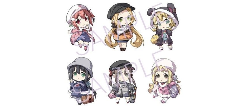 スタンプラリー用イラスト