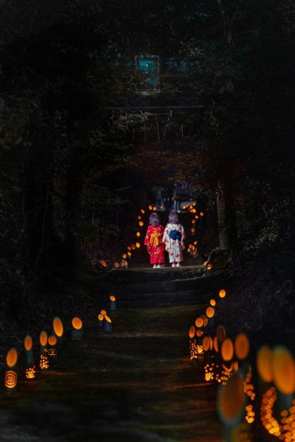 プリント写真部門金賞に選ばれた「夏越の夜」
