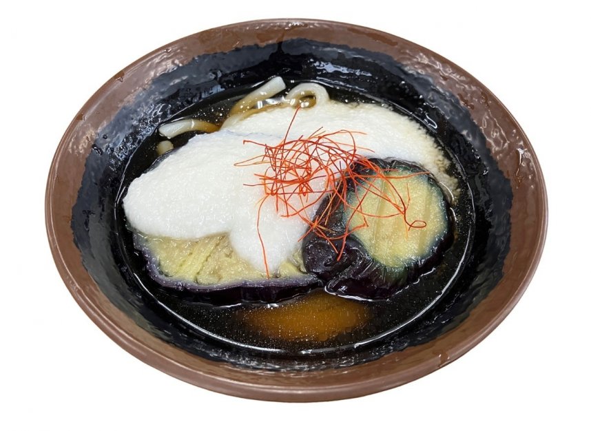 めりけんやで販売する「なすとろろぶっかけ」