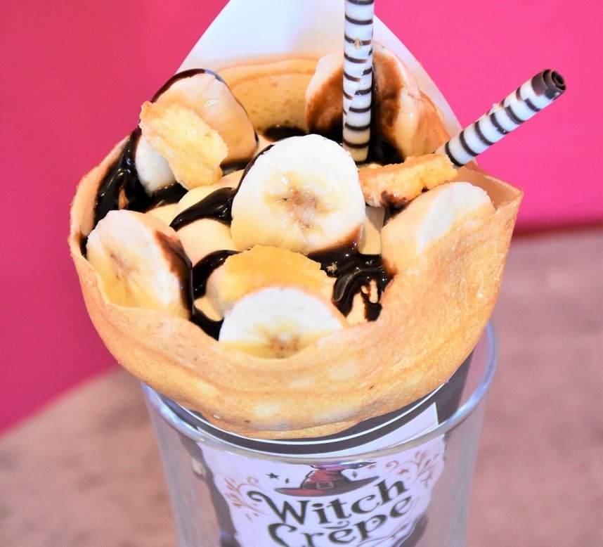 定番のバナナチョコクリーム(600円)