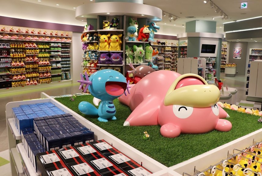 ２４日にグランドオープンするポケモンセンターカガワの店内＝香川県高松市丸亀町
