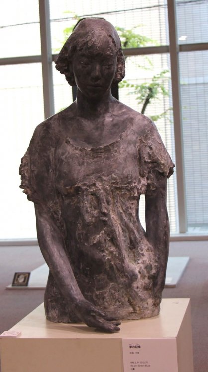 浮森夕菜による石こう像