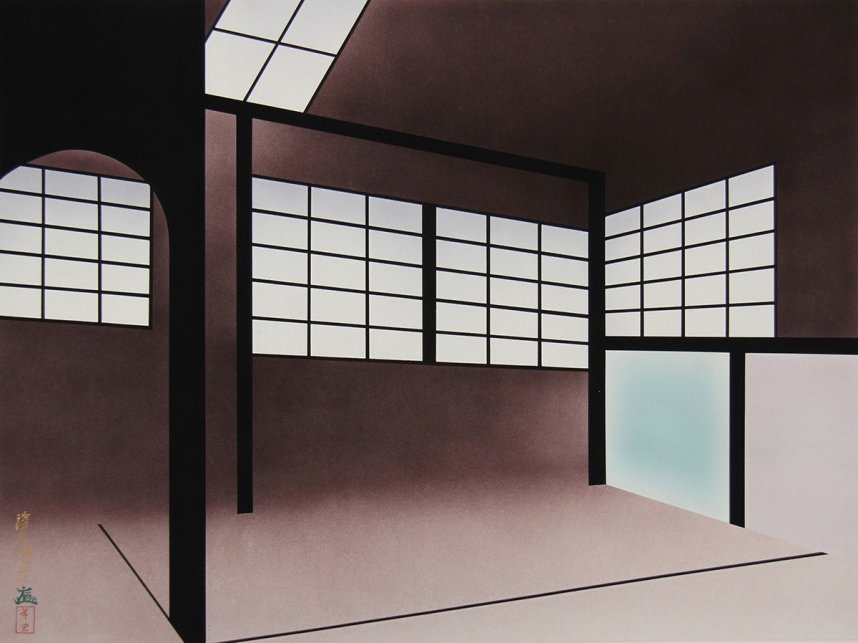 如庵変相図―中柱からにじり口