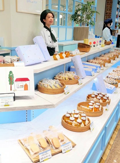 四国産フルーツの魅力を詰め込んだ焼き菓子などを扱う「Ｍａｉｓｏｎ ｄｅ ＣＩＥＬｅｔＭＥＲ」＝香川県高松市内町